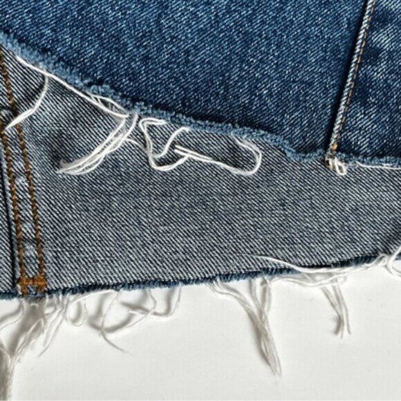 Zara Authentic Denim by TRF jean denim mini 5 pocket style skirt - Picture 10 of 12